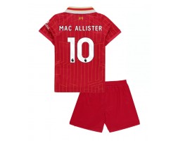 Liverpool Alexis Mac Allister #10 Hemmakläder Barn 2024-25 Kortärmad (+ Korta byxor)